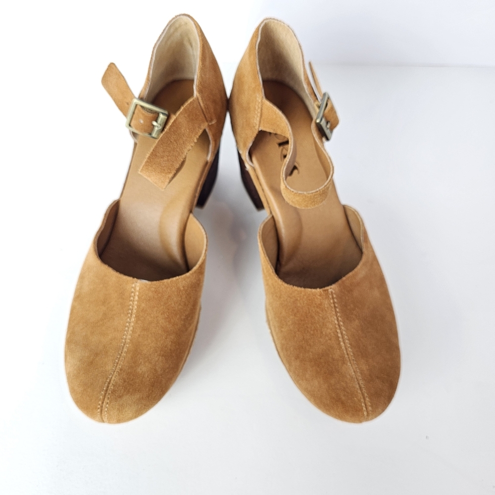 NEW - Comfort Walking Clogs - Kork-Ease - Tan Suede - Women's - 7.5 - Picture 14 of 16